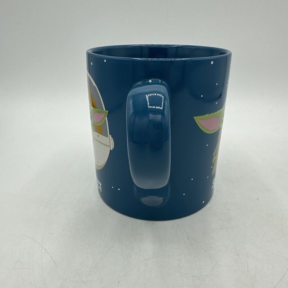 STAR WARS Coffee Mug Cup Baby Yoda Snack Attack Protect 14 Oz - Picture 6 of 11